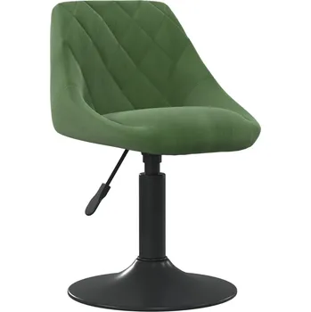 Jídelní židle Jídelní židle tmavě zelená samet - 8720286753446