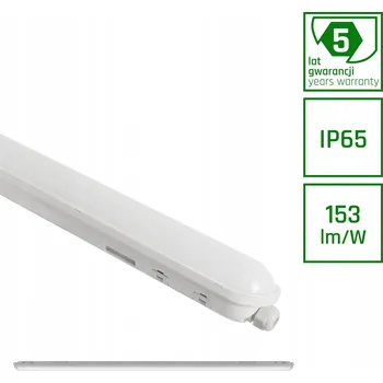 Stropní přisazené svítidlo Spectrum 52 W 150 cm šedé 8000 lm