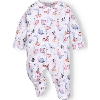 Kojenecký overall NINI Overal Ocean Girl MOŘSKÁ ZVÍŘÁTKA - 80