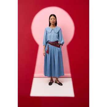 Dámská halenka Halenka Medicine RS26-BDD280 modrá 55J, vel. S