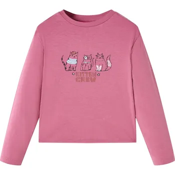 Chlapecké tričko Dětské tričko s dlouhým rukávem malinové 104 - 8721012040168