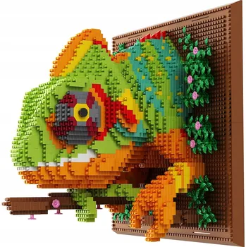 ostatní stavebnice 3D. Kameleon Stavebnice Konstrukční sada 2688 prvků Mini Stavebnice dárek