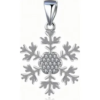 Přívěsek MOISS stříbrný přívěsek VLOČKA