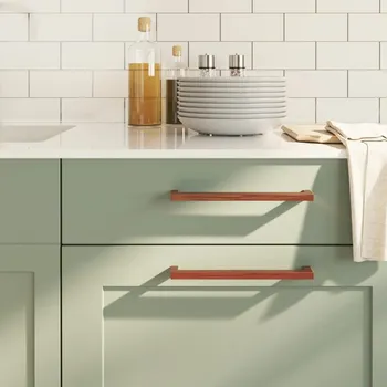 Nábytkové úchytky 20 ks bronzové 224 mm nerezová ocel - 8721012153516