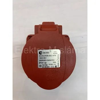 Elektrická zásuvka ZV 3243 vestavná zásuvka 32A/4-pól