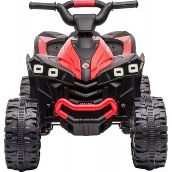 Dětské elektrovozidlo ČTYŘKOLKA NA AKUMULÁTOR AUTÍČKO ELEKTRICKÁ ČTYŘKOLKA PRO DĚTI ČERVENÁ