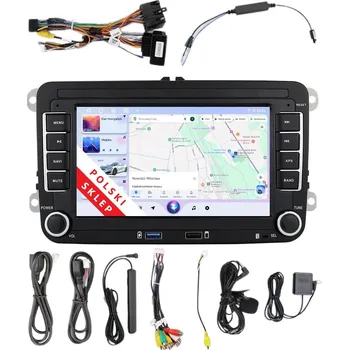 Autorádio 2DIN ANDROID autorádio s navigací pro VW Seat Škoda 3/32 GB CP DSP LTE CARPLAY