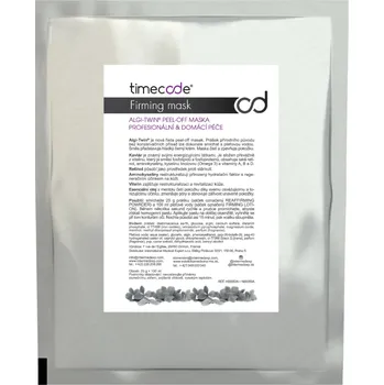 Pleťová maska INNO-DERMA TIMECODE Timecode Algi-Twin Firming Powder - Alginátová Maska s Kaviárem 25 g