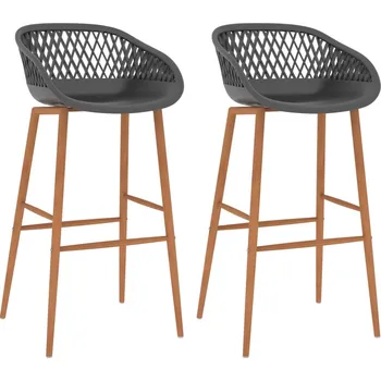 Barová židle Barové židle 2 ks šedé - 8719883791227