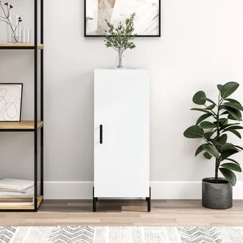 Příborník do zásuvky Příborník bílý 34,5 x 34 x 90 cm kompozitní dřevo - 8720845867195