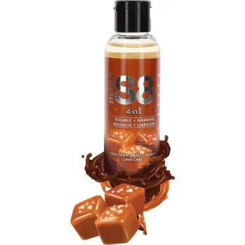 Lubrikační gel S8 4v1 Chocolate Salted Caramel Lava Cake (125ml)