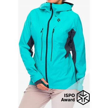 Dámská větrovka Dámská nepromokavá bunda Black Diamond Dawn Patrol Hybrid Shell S