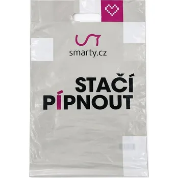 Nákupní taška Smarty CZ igelitová taška střední 40x32