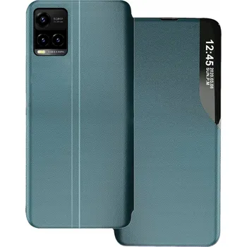 Pouzdro na mobilní telefon Flipové pouzdro SunSky pro Vivo Y21s, zelené