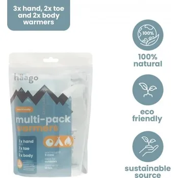 ohřívač rukou Haago® Multipack ohřívačů Haago®, Barva: Vícebarevná