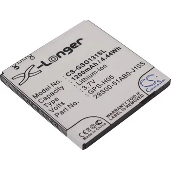 Baterie pro mobilní telefon Baterie Cameron Sino CS-GSG131SL, Li-Ion, 1200
