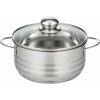 Hrnec Elo 22116 Basic Hrnec nerezový Brillant 16 cm, 1,3 l, stříbrná