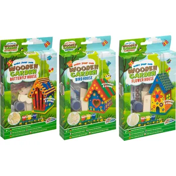 Pro ptáka GRAFIX Malovací dřevěná ptačí budka