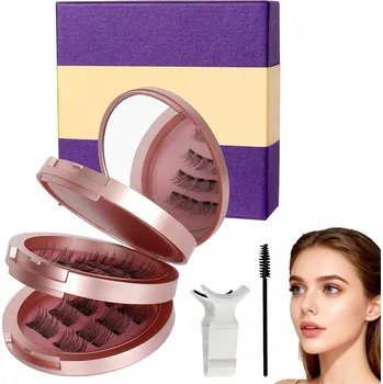 Umělé řasy Sada magnetických umělých řas, 8 párů magnetických umělých řas