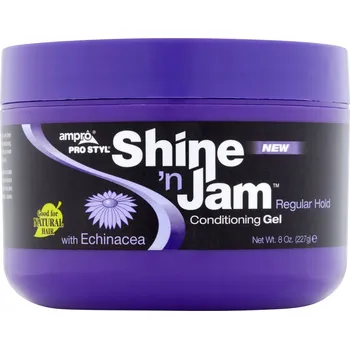 Stylingový přípravek AMPRO Shine 'n Jam Kondicionér Gel pro běžnou fixaci gel na vlasy 227g