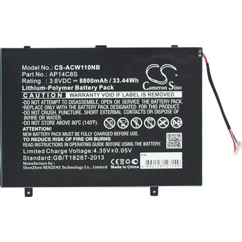 Baterie k notebooku Baterie Cameron Sino CS-ACW110NB, Li-Polymer, 8800