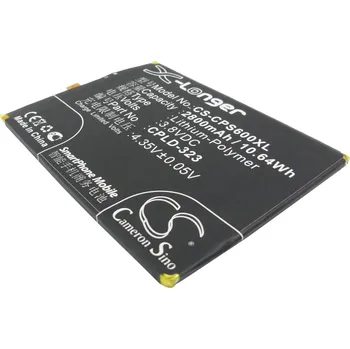 Baterie pro mobilní telefon Baterie Cameron Sino CS-CPS600XL, Li-Polymer, 2800