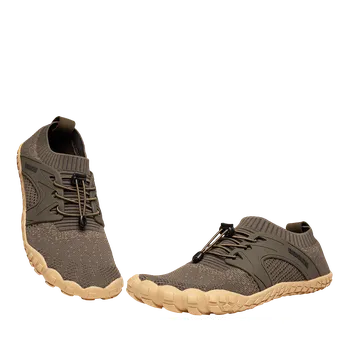Pánská treková obuv BNN BOSKY BAREFOOT khaki vel.37