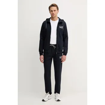 Bavlněná tepláková souprava EA7 Emporio Armani AF13512.7M001319 námořnická modř 59X, vel. XL