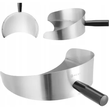 Naběračka LOPATKA A NABĚRAČKA NA KEBAB, PRO SBĚR MASA, PROFESIONÁLNÍ, OCELOVÁ