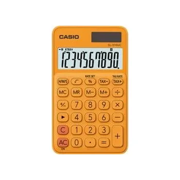 Kancelář Casio SL 310 UC RG Kapesní kalkulačka, oranžová