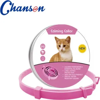 Obojek pro psa Uklidňující obojek pro psy a kočky s bylinkami Varianta: kočka - růžová, 38cm