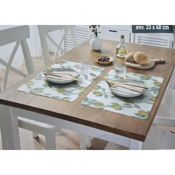 prostírání Ochranné prostírání na stůl s motivem citronů livarno home 33x48 cm