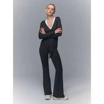 Dámské kalhoty Zvonové kalhoty - XL - House - tmavě hnědá - 964JH-89X