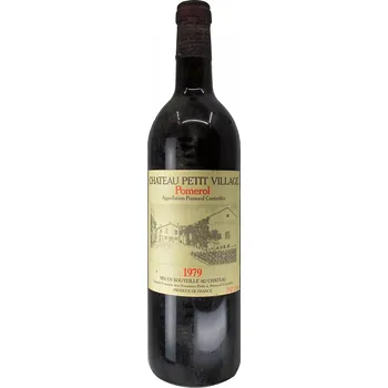 Víno Archivní víno 1979 Chateau Petit Village, 0,75l