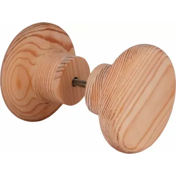 HARVIA AUSTRIA kulaté dveřní madlo z borovice - HA-SAZ566