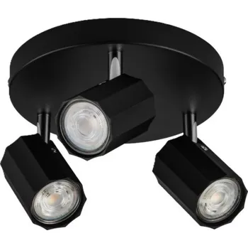 L&B Stropní LED svítidlo HG-13072B, matná černá