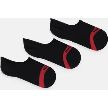 Pánské ponožky Ponožky HUGO 3P LC PLUSH TAPE CC 3-pack 50514916 černá 99X, vel. 43-46