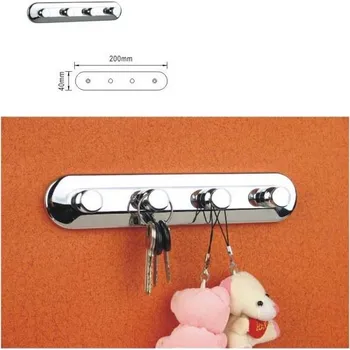 62750 - IGOR věšák 4 háček chrom (62750 - IGOR věšák 4 háček chrom)