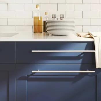 Nábytkové kování Nábytkové úchytky 5 ks stříbrné 320 mm nerezová ocel - 8721012191983