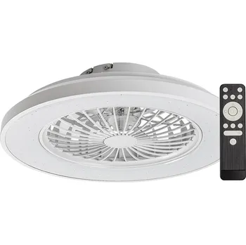 Bílé stropní LED svítidlo s ventilátorem Dalfon2 485mm 48W CCT s DO - Rabalux - 71332 - 71332