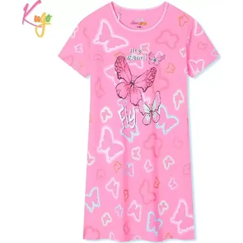 Dívčí noční košile Dívčí noční košile kr.r. MC5852 světle růžová