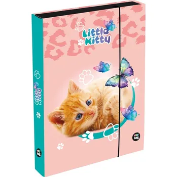 desky na sešit Oxybag Box na sešity A4 Jumbo Kočka Little Kitty