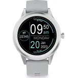 Ksix Globe chytré hodinky, 1,28", BT5.2, IP67 Barva: Stříbrná