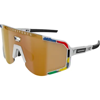 Brýle SCICON Aeroscope TP World Champion White Gloss / Multimirror Bronze