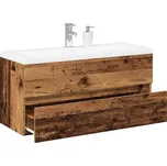 Skříňka se zápustným umyvadlem old wood - 8721158759252