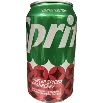 Limonáda Sprite Winter Spiced Cranberry 355ml