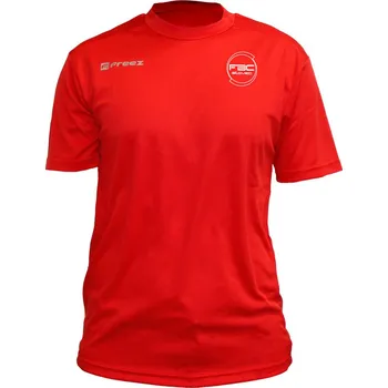 Florbalová hůl Potištěné funkční triko FREEZ Z-80 SHIRT RED FBC BÍLOVEC - vel. L