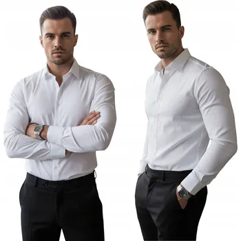 Pánská košile DStreet pánská košile DX2617 slim fit s dlouhým rukávem bavlna velikost M