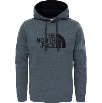 Pánská mikina mikina s kapucí THE NORTH FACE M Drew Peak PLV HD TNFMDMGRYHTR(STD)/TNFBLCK - S