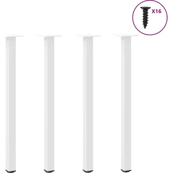 Konferenční stolek Nohy konzolového stolku 4 ks bílé 72-74 cm ocelové - 8721102956225